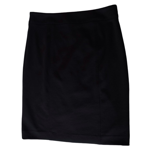 Banana Republic - Black Side Zip Pencil Skirt Size 10 - Picture 2 of 13